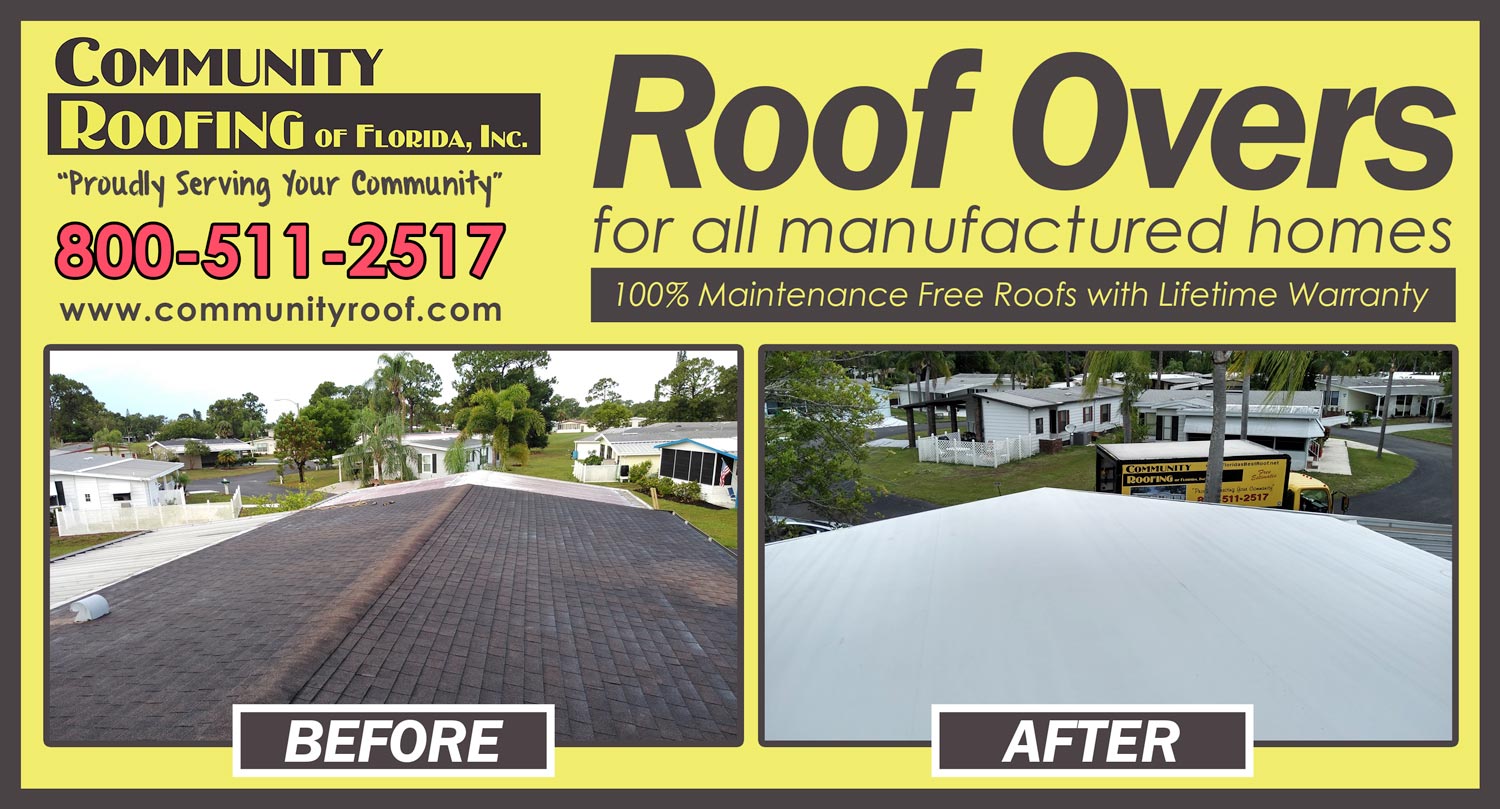 Mobile Home Roof Replacement North Fort Myers, FL Mobile Home Roof Replacement North Fort Myers, FL