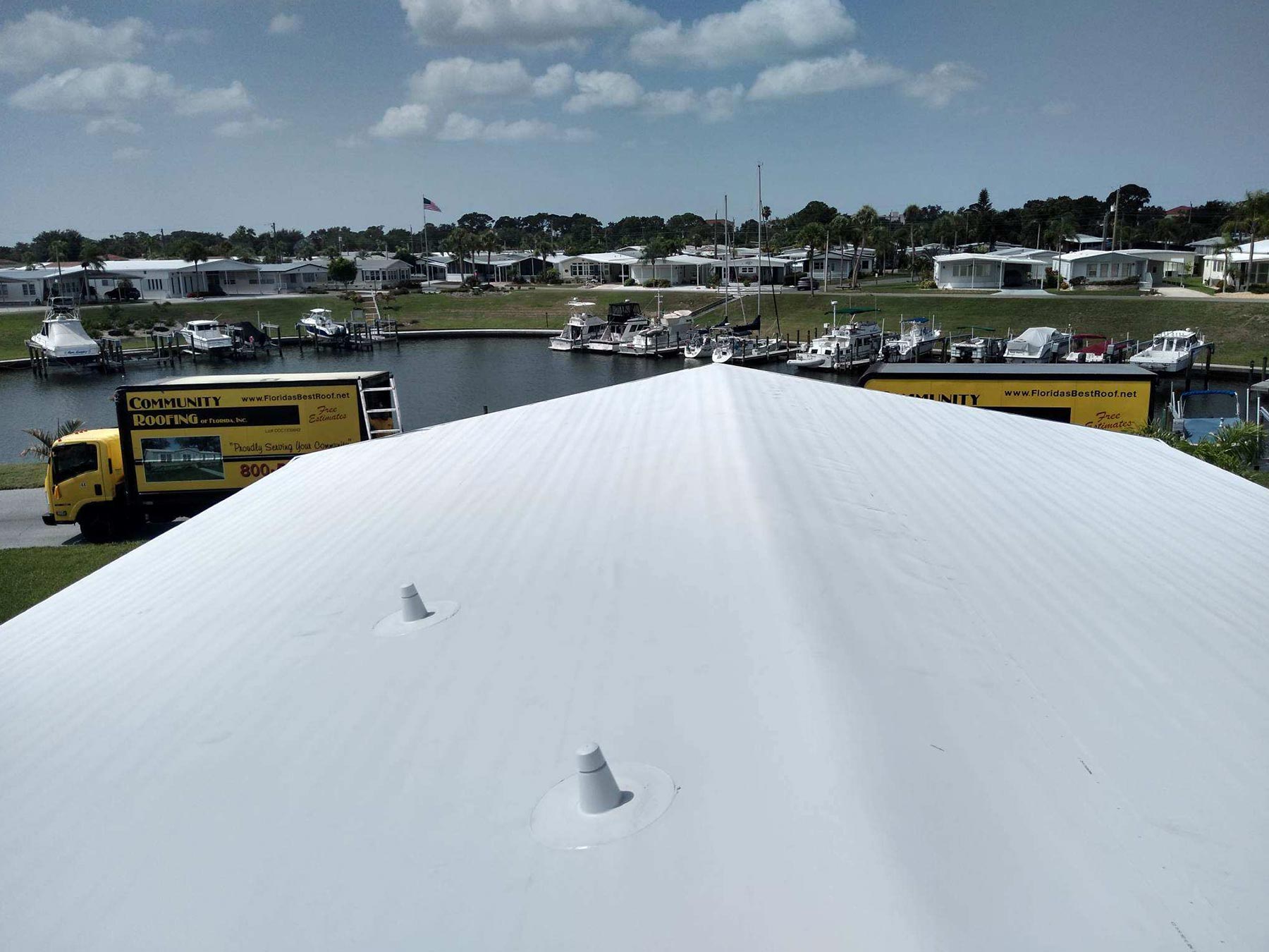 Mobile Home Roof Over Venice, FL Mobile Home Roof Over Venice, FL