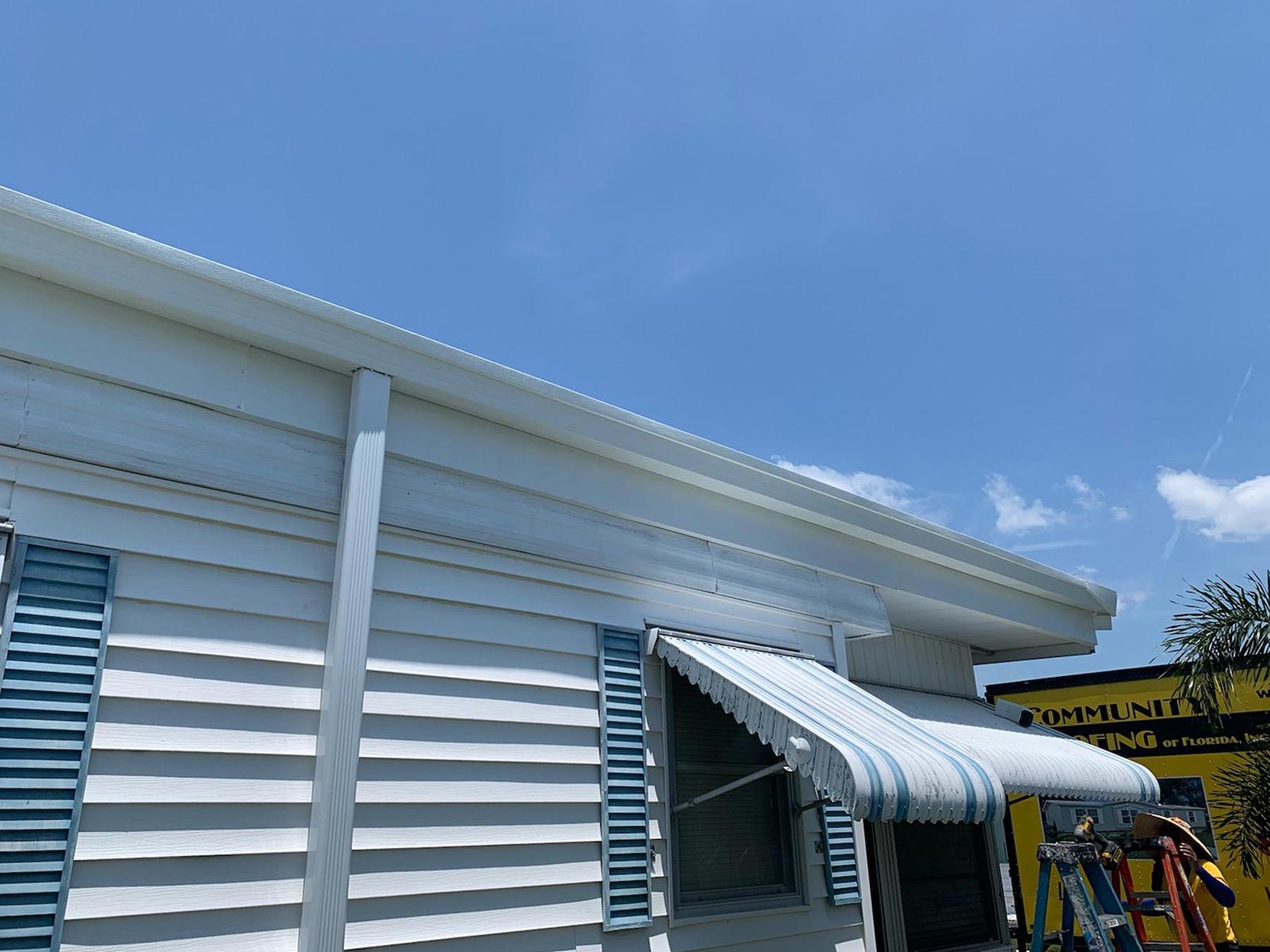 TPO roof replacement in Largo for mobile homes TPO roof replacement in Largo for mobile homes