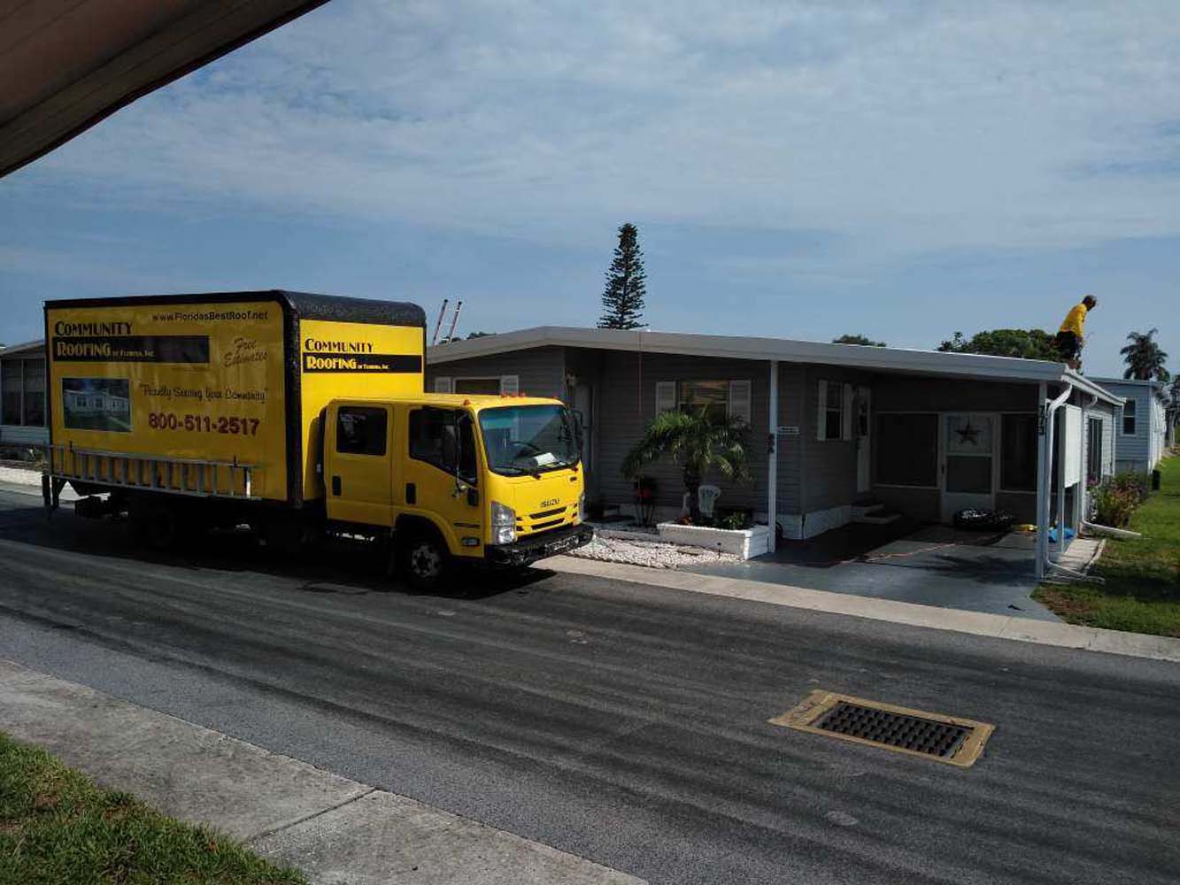 Mobile Home Roof Over Mobile Home Roof Over