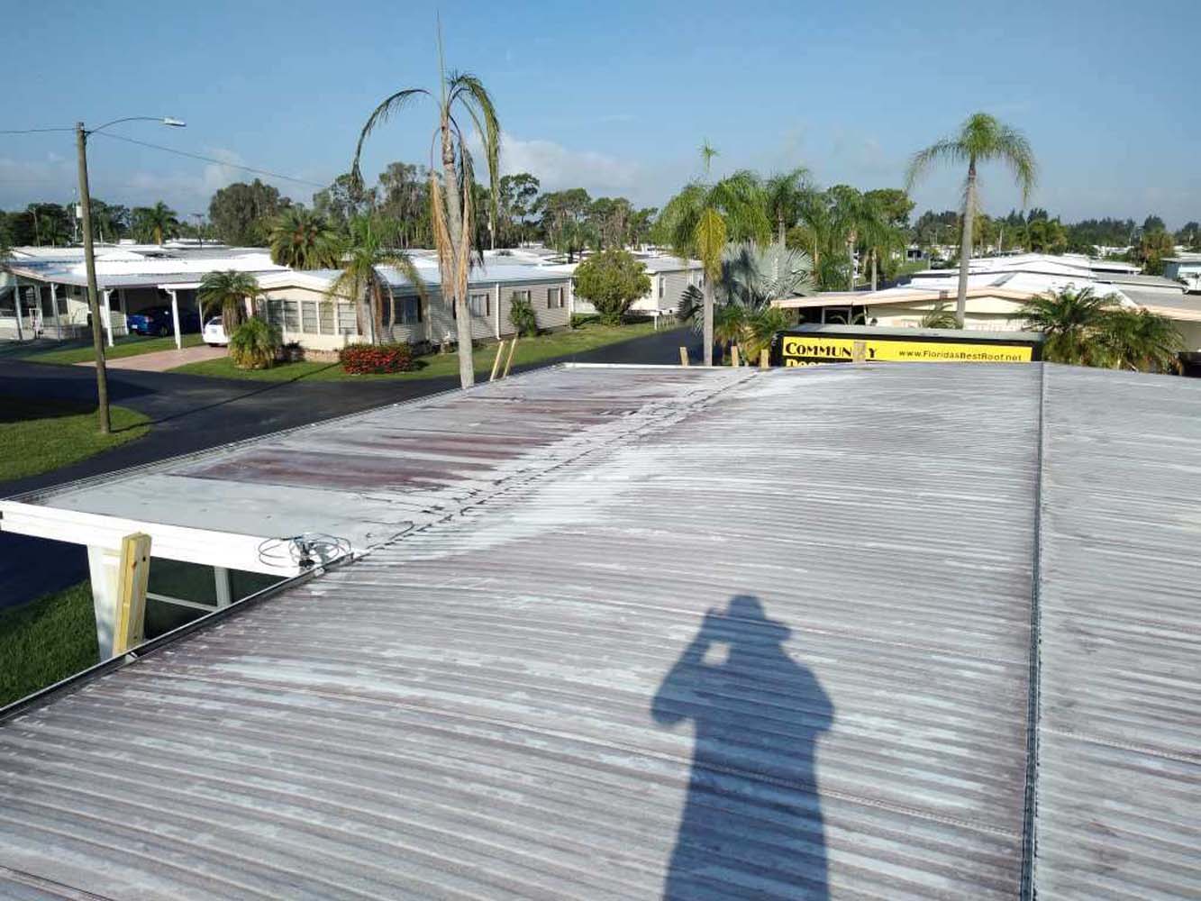 Mobile Home Roof Over North Fort Myers Mobile Home Roof Over North Fort Myers