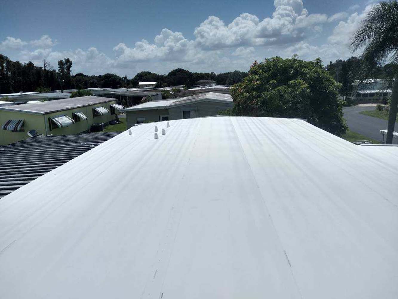 Mobile Home Roof Over North Fort Myers Mobile Home Roof Over North Fort Myers