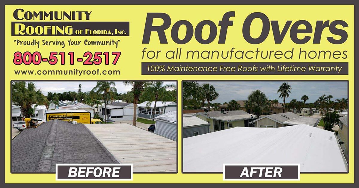 mobile home roof over mobile home roof over